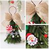 1PC Party Holiday Elements Hung Atmosphere Mini Desktop Ornament Christmas Tree Exquisite Ornament Realistic Christmas Decoration