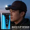 Rechargeable Keychain Flashlight Waterproof LED Light With USB Charging Port For Travel Camping Hiking Outdoor
