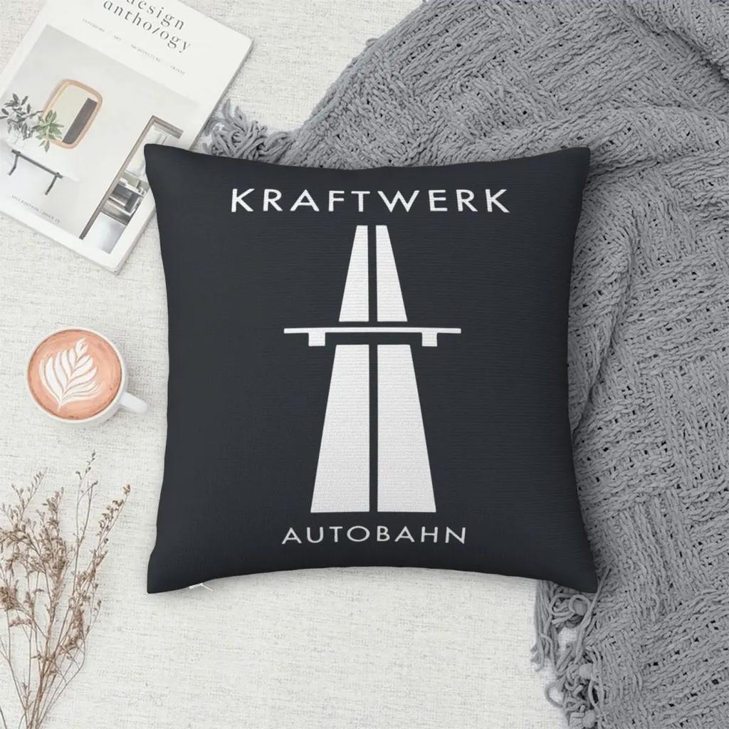 Kraftwerk Rock Pillowcase Polyester Cushion Cover Gift Pillow Case Cover Bedroom Wholesale