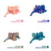 3D Printed Elephant Model Multi-jointed Movable Elephant Action Figurine Solid Mini Elephant Doll Desktop Decoration Kids Gift