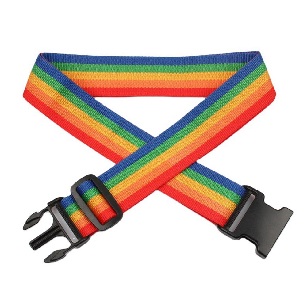 

- 2M Luggage Packing Belt Adjustable Baggage Straps with Buckle Travel Accessori