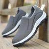 Men's Shoes Mesh Fly Woven Breathable Casual Sports Shoes Comfortable Lazy Slip on Shoes Casual Shoes Men Anti-Odor Shoes Male