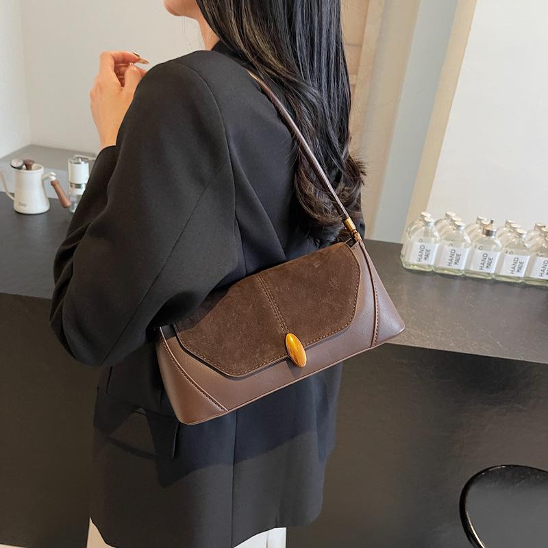 Fashion casual bag women's 2025 new retro versatile small square bag niche messenger bag