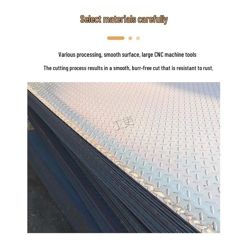 Q235B Anti-slip Patterned Steel Plate