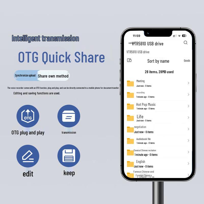 Philips Bluetooth Headset and Voice Recorder Combo