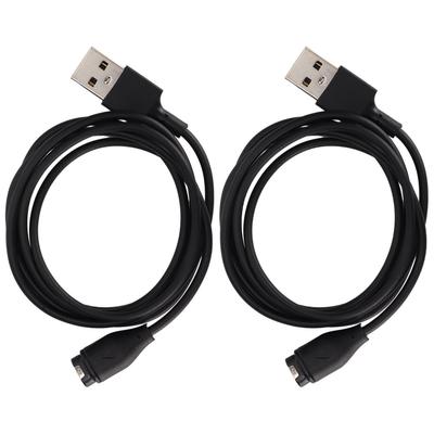 2 יחידות כבל מטען תואם לשעון חכם Fitbit Fenix 6X כבל טעינה USB מתאם