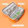 Cute Pencil Pouch Large Capacity Pencil Case Durable and Easy to Clean with Stationery Zipper Pocket with Easy Grip Handle Perfect for School Home St