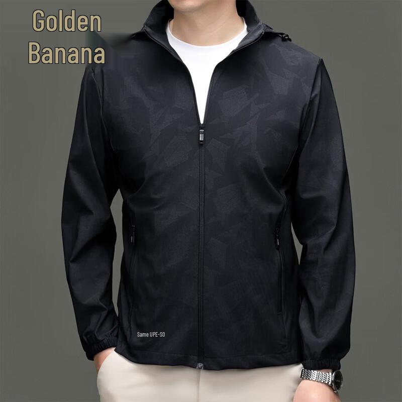 Jinju Men s Ice Silk Cooling Sun Protection Jacket 3XL