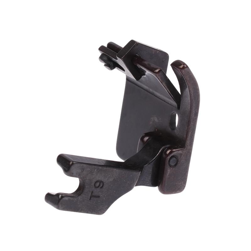 Picioruș Presor Multifuncțional Ajustabil T9 Tivit Pliat cu Ghid de Margine Rulant Picioare de Mașină de Cusut Industrială cu Pat Plat Piese