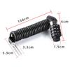 Mini Helmet Lock Anti-theft 4 Digit Password Lock Wire Mountain Bike Frame Durable Steel Wire Cable Bicycle Accessories