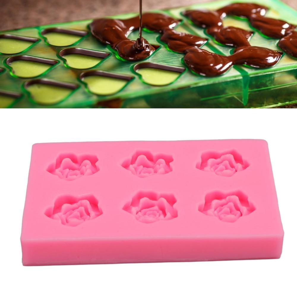 Multi Purpose Silicone Baking Tray Easy Model Removal Flower Fondant Mold For Baking Enthusiasts
