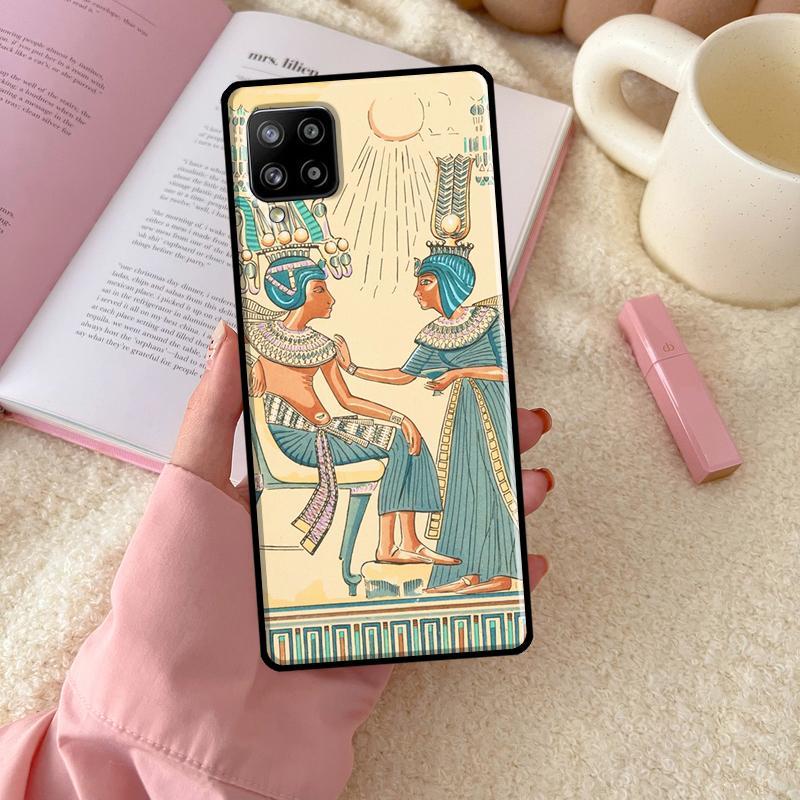 Egypt Nefertiti Ankh For Samsung Galaxy A56 A54 A34 A14 A06 A16 A26 A36 A12 A32 A52 A13 A33 A53 A15 A35 A55 Case