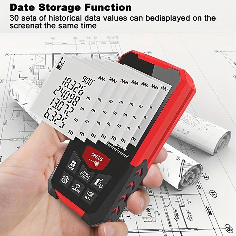 Professional Digital Rangefinder, Laser Tape Measure, Laser Rangefinder, Rangefinder, Testing Tool, 50m, 100m, 120m, 150m, 200m