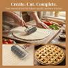 Stainless Steel Pastry Lattice Roller Cutter Roller Dough Cutter Roller cutter  Baking Cooking