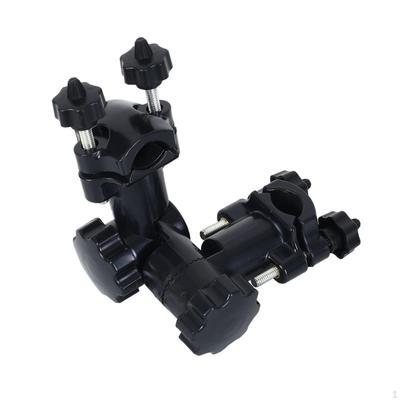 Heavy Duty Fishing Umbrella Holder Fixed Clip Brackets Mount Accessories Grey , Black
