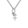 Gold-Plated Stainless Steel Zodiac Pendant Necklace for Women