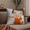 Yoshitomo N-Nara Movie Pillow Case Anti-dustmite Pillowcase Invisible zipper silky short plush Sofa cushion cover