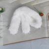 Fluffy Thick Tassels Plush Scarf Thicken Warm Neck Warmer Scarf Faux Fox Fur Scarf  Daily Wear