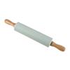 2 Pcs/set Round Rolling Pin Kit with Scale Kneading Pad Rolling Pin Pastry Mat Set  Flour