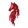 Horse Brooch Sparkling Rhinestones Inlaid Enamel Brooch Pin Clothes Hats Bags Badge Fashionable Accessory