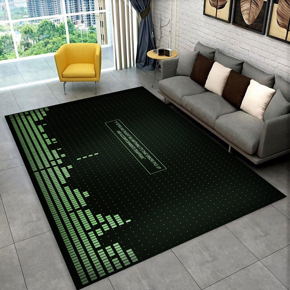 3D Retro Game Tetris Gamer Cartoon Area Rug,Carpet for Home Living Room Bedroom Sofa Doormat Decor,kid play Non-slip Floor Mat