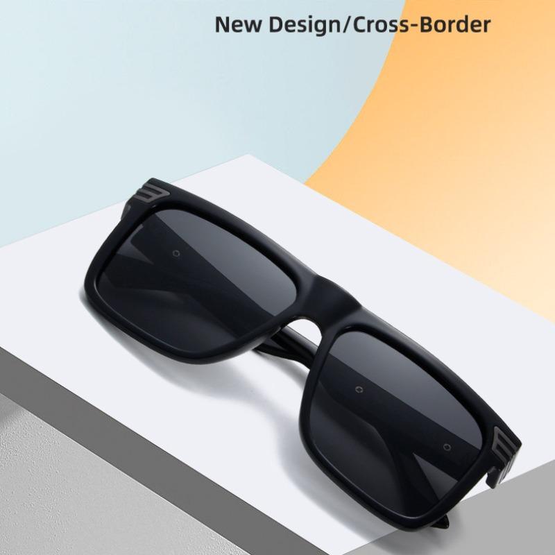 Square Sunglasses for Men Polarized UV400 Fashion Sunglass Sport Sun Glasses Driving Vintage Oversized Big UV Protection Shades