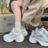 Small 6cm thick-soled dad shoes women's spring 2025 new breathable mesh fashion heightening casual women's shoes
