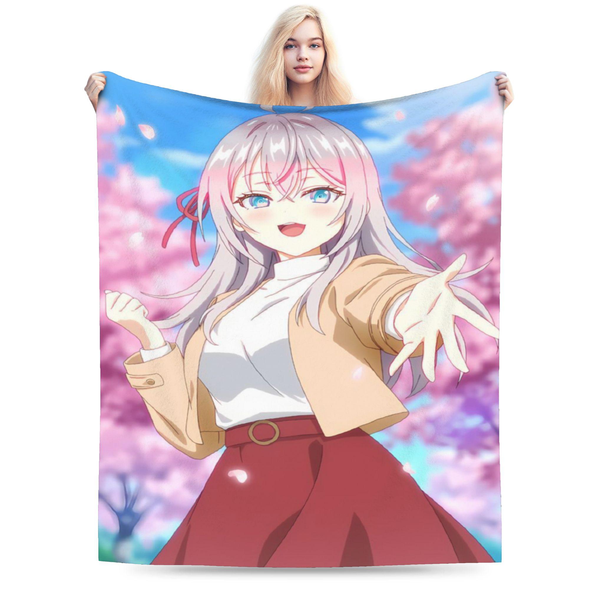 

Alya Sometimes Hides Her Feelings in Russian Blanket Merch Home Decorative Throws And Blankets Soft Coral Fleece Plush 75cmx90cm