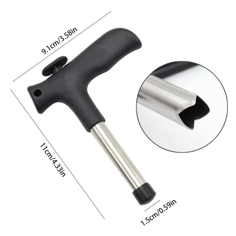 Stainless Steel Coconut Opener Opening Driller Cut Hole Tool Fruit Openers Tools Durable Knife Hole Tool Kitchen Accessories