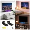Metal Soundbar Wall Mount Holder With Adjustable Width Up To 18.5cm For Living Room Or Office