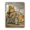 Vintage Retro Motorcycle Tin Sign Metal Wall Art Decor for Home Garage Man Cave Bar Cafe 20x30cm