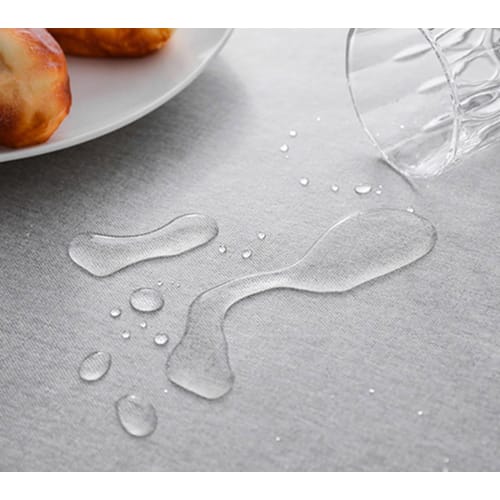 EGROON Kitchen Supplies Cotton Linen Tablecloth, Rectangular Table Cover, Dining Table Cover for Hotels and Restaurants, Waterproof and Water-Repellen