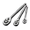 Sale 1/4'' Drive 24-tooth Full Polish Ratchet Set Premium Chrome Vanadium Steel Construction Plated Finish
