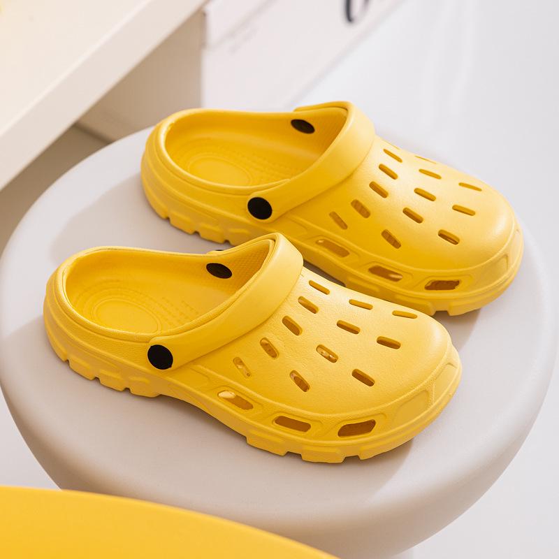Qidashun Summer Unisex Parent-Child Garden Shoes (Sizes 30-45)