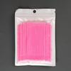 100pcs/lot Size Disposable Cotton Soft Swab Eyelash Extension Microbrush Applicators Individual Mascara Micro Brush Stick