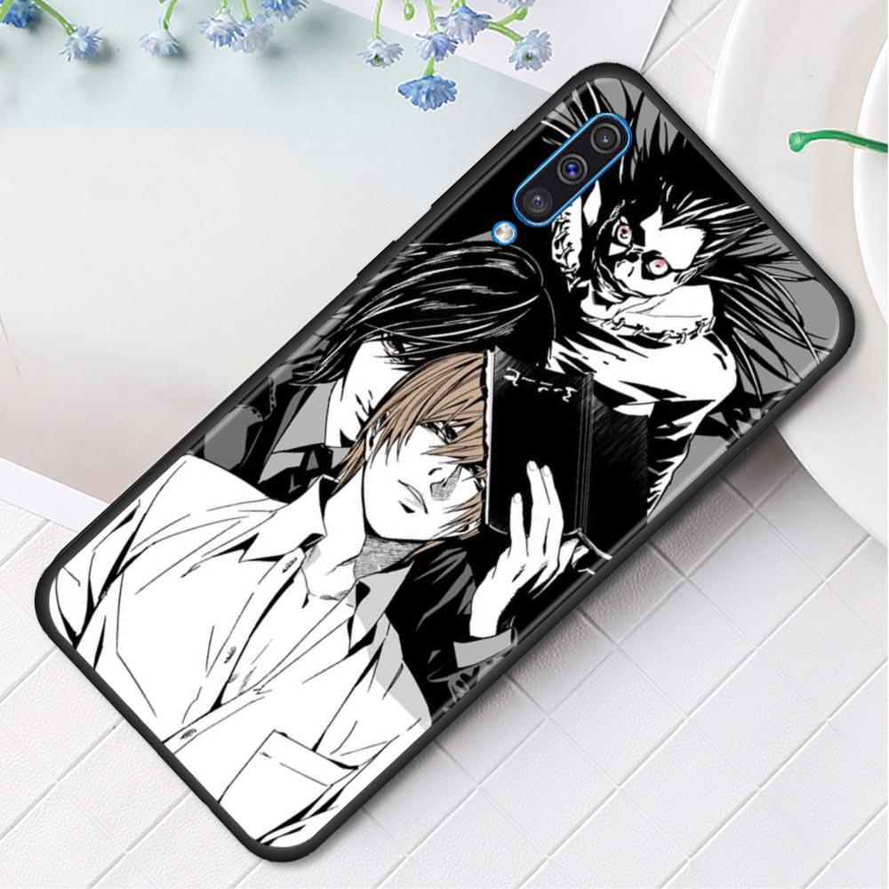 Anime Death Note Ryuk and Yagami Light For Samsung A50 A30 A30s A20s A20e A20 A10 M51 M31 M31s M30s M62 M52 M22 M12 M11 M21 Case