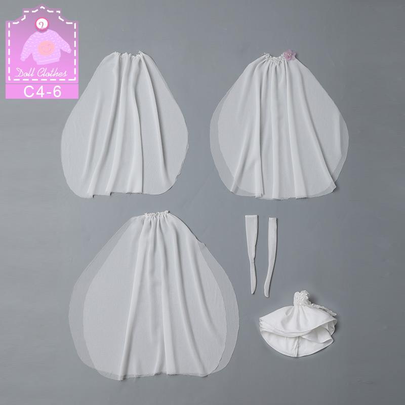 Roupas BJD 1/4 Roupas da menina LDS Cai #4 peito Vestido BJD Acessórios Bonitos para Boneca Corpo Feminino Vestido tamanho MSD