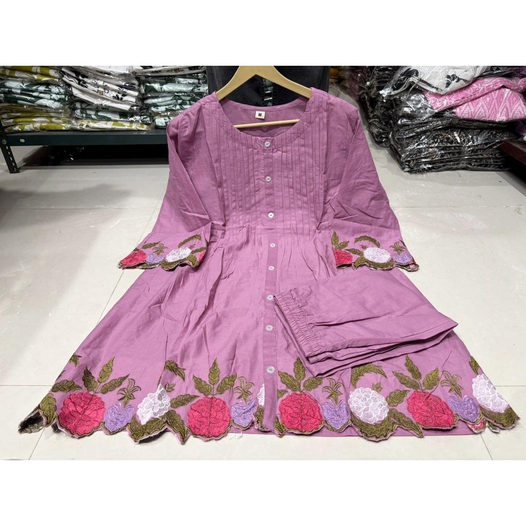 Indian Bollywood Party Wear Kurti Cord Set Women Designer Ethnic Kurta Pant Set