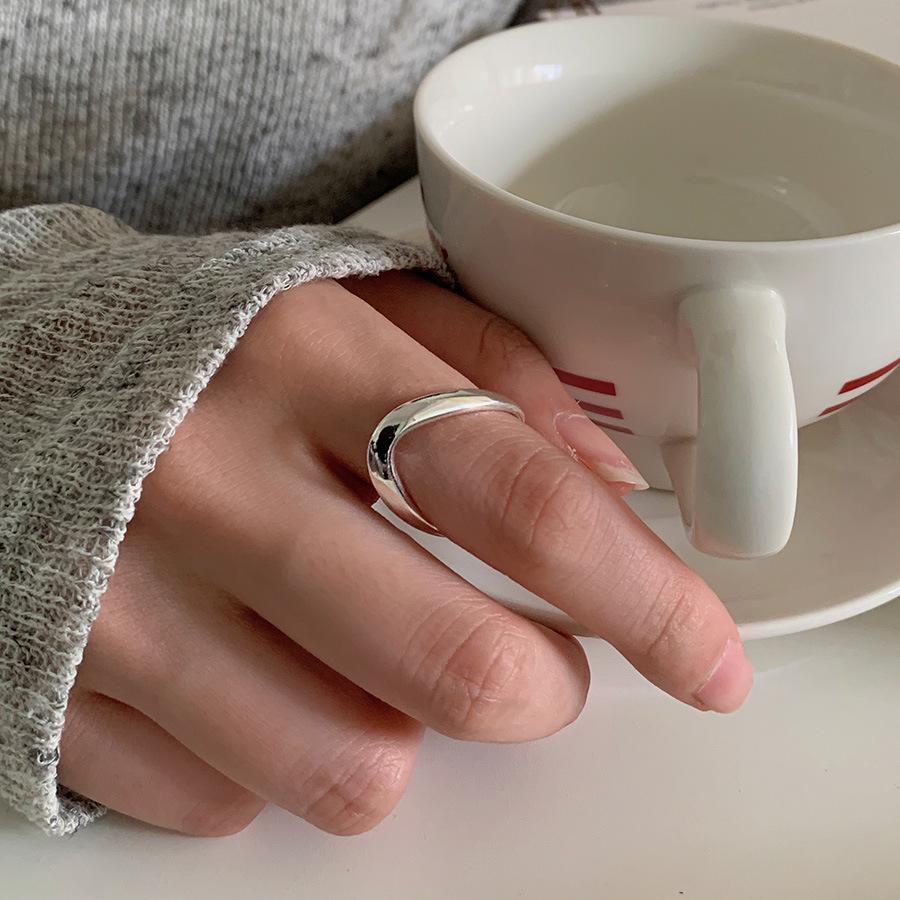 Korean Minimalist Adjustable Open Ring - Versatile Design for Index Finger