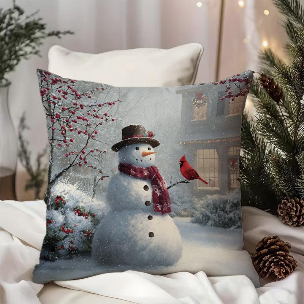 Huse de Pernă cu Tematică de Crăciun Potrivite pentru canapea mașină dormitor husă de pernă decorativă husă de pernă