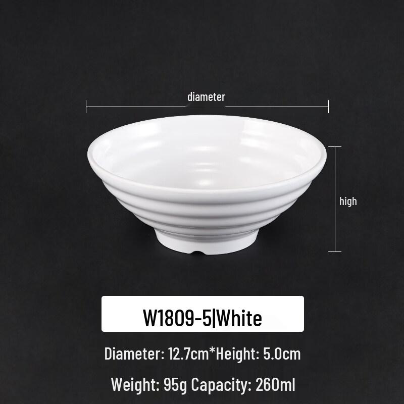 

Commercial Melamine Noodle Bowl