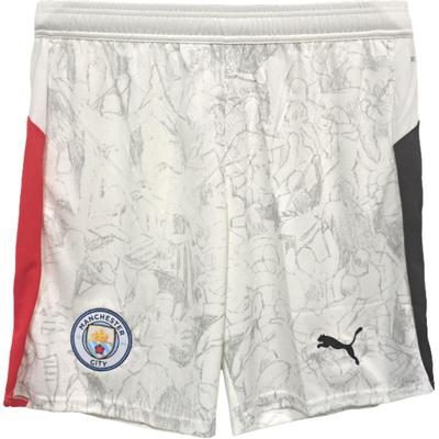 Dziecięce Super 25-26 Manchester City Domowe Wersja Kibica Mcfc Spodenki Replika Moda Miękkie Wygodne Spodnie Piłkarskie o Średnim Stanie Spodenki Unisex 781146-07