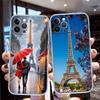 PP35 France Paris Eiffel Tower Case for Motorola E13 E15 E20 E22 E22I E22S E30 E32 E40 E7 E7I G Plus Power Play Stylus G22 G14