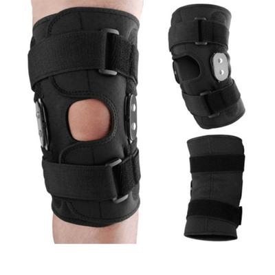 1PC Knieorthese Unterstützung mit Gurt Seite Stabilisatoren für Schutz Sport Fitness Wrap