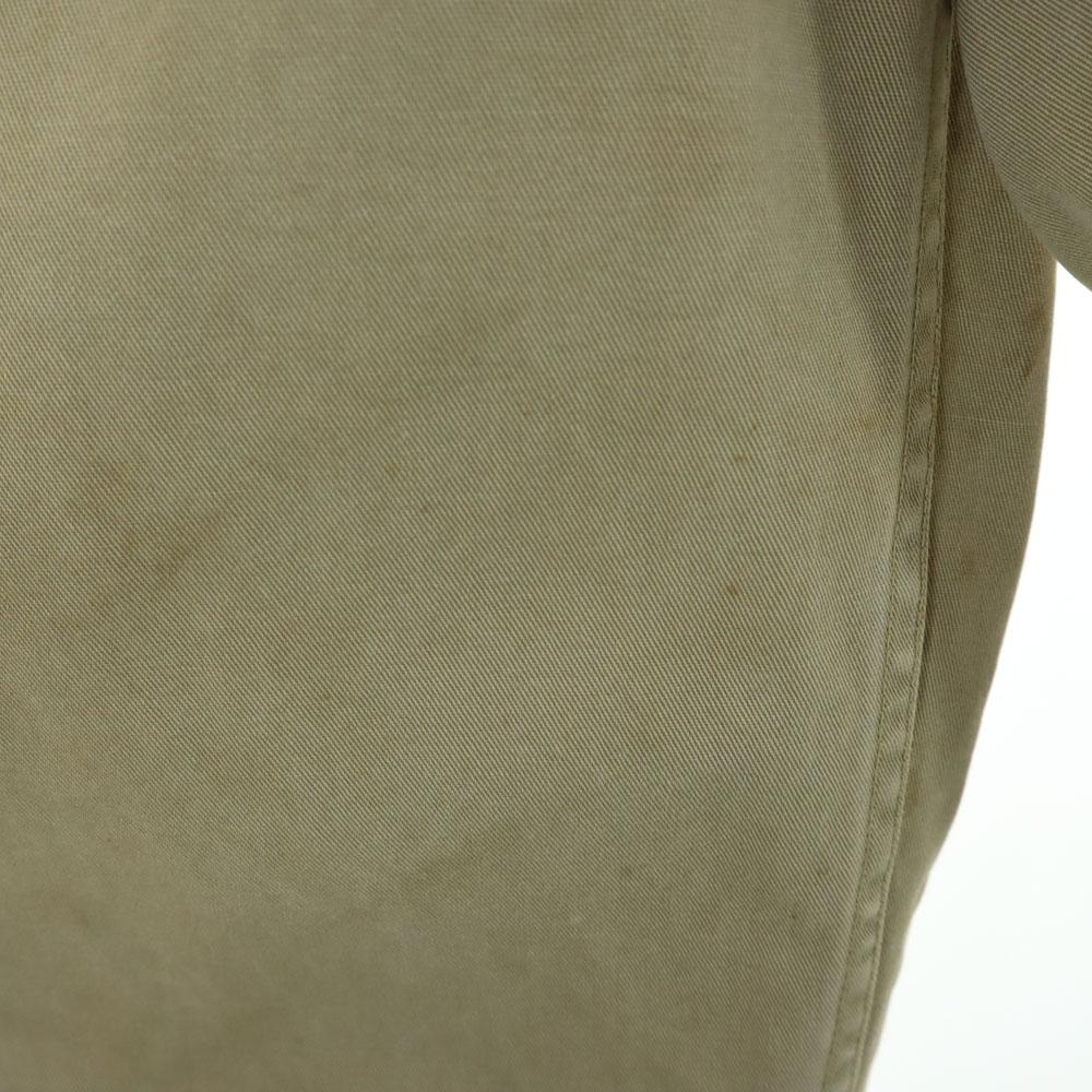 ARMY Replica Metal Button Chino pants W31 beige Button fly Men's Used