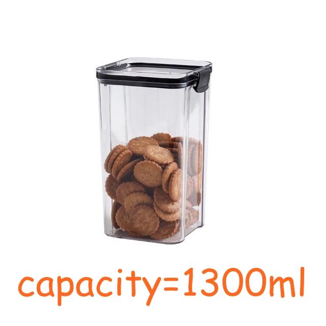 Nádoba na skladování potravin Plastová kuchyňská lednička Krabice na nudle Vícezrnná skladovací nádrž Průhledné uzavřené dózy