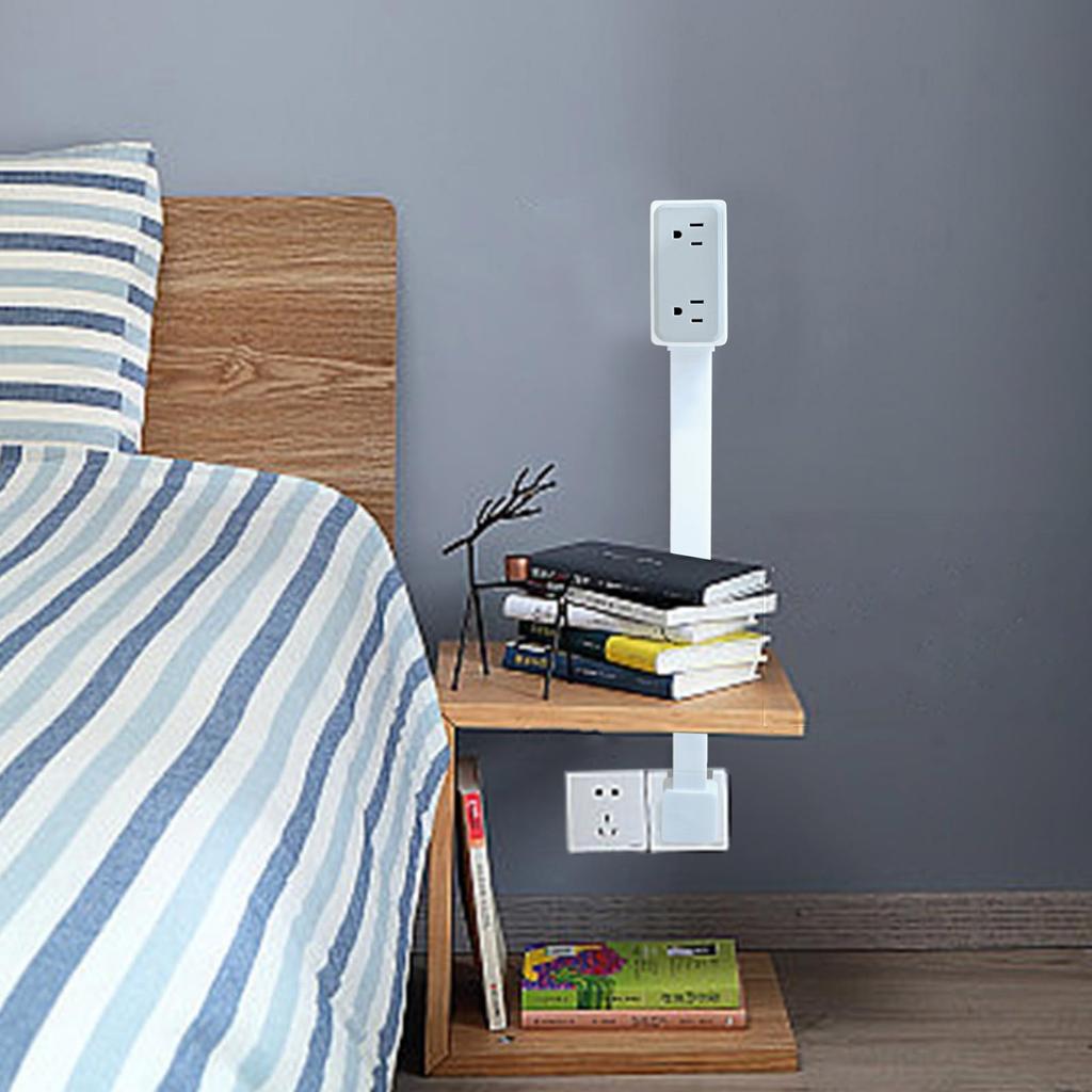 Przedłużacz elektryczny. Dostęp do trudno dostępnych gniazdek! Posiada USB-A, USB-C i 2 gniazda AC, Rozciąga się od 22 cali do 34 cali, Obraca się o 180°. Używać za kanapami