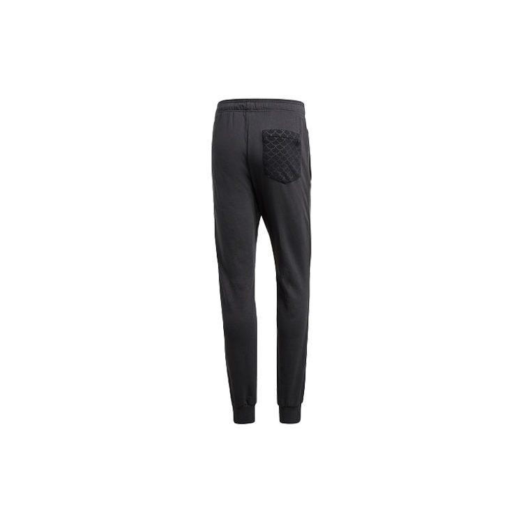 adidas Manchester United Sports Pants Men's Carbon Black Moderate FH8548