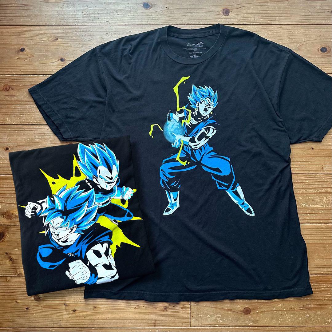 

[USED] Extremely Rare Dragon Ball Super Goku, Vegeta, and Vegito Anime T-Shirt