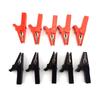 2Pcs 55mm for Crocodile Clamp Probe Alligator Clip Alligator DIY Clips Test Probe Socket Cable Insulated Electric Clips